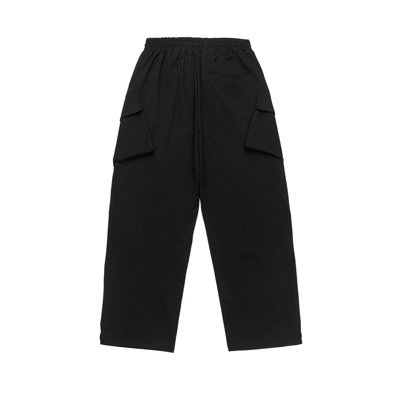 Black Urban Drifter Utility Cargo Pants View 10 | Weezy