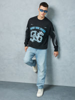 Jet Black Foolin Sweatshirt Side view | Weezy