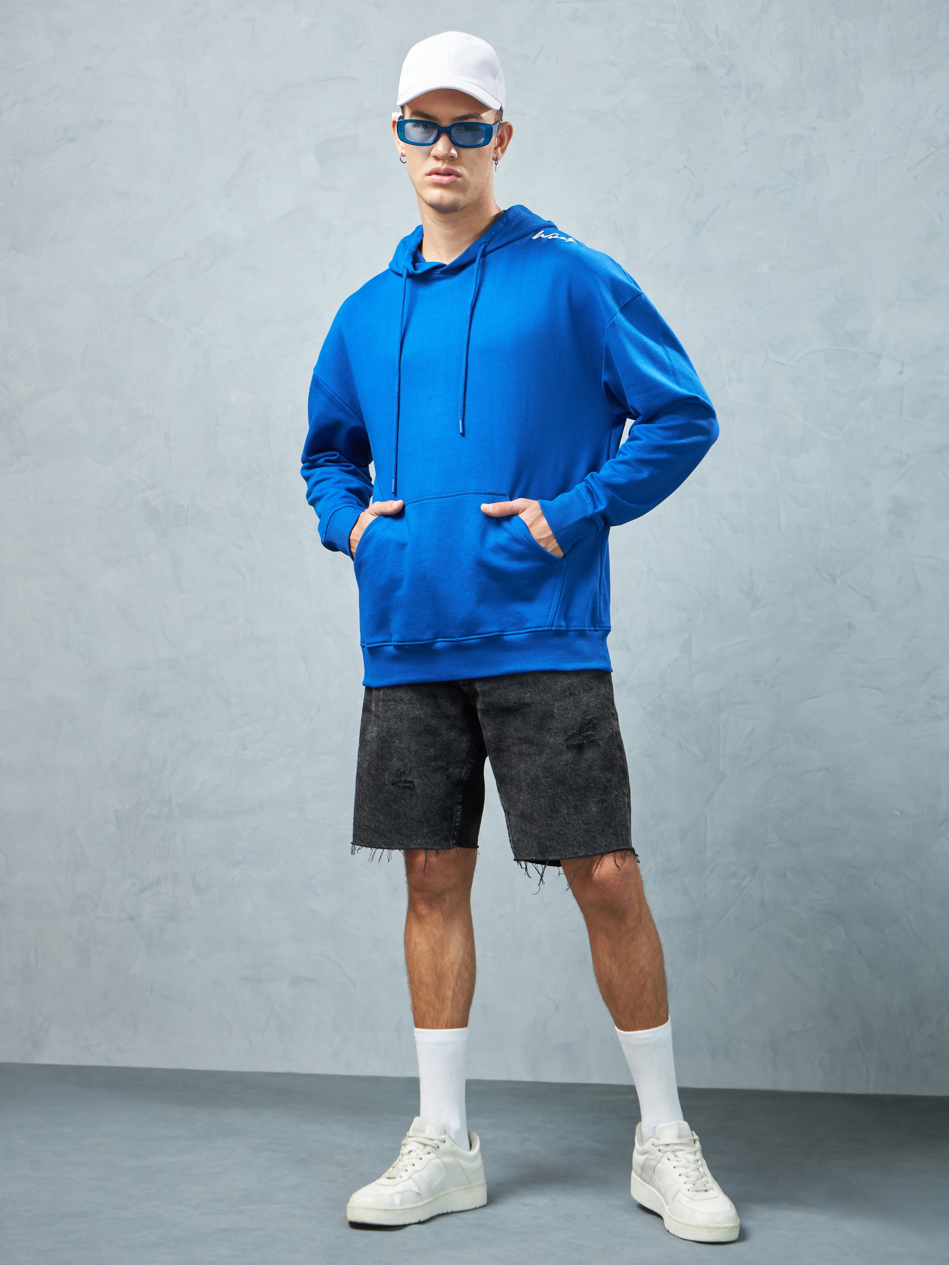 Royal Blue Hustlers Dept Hoodie