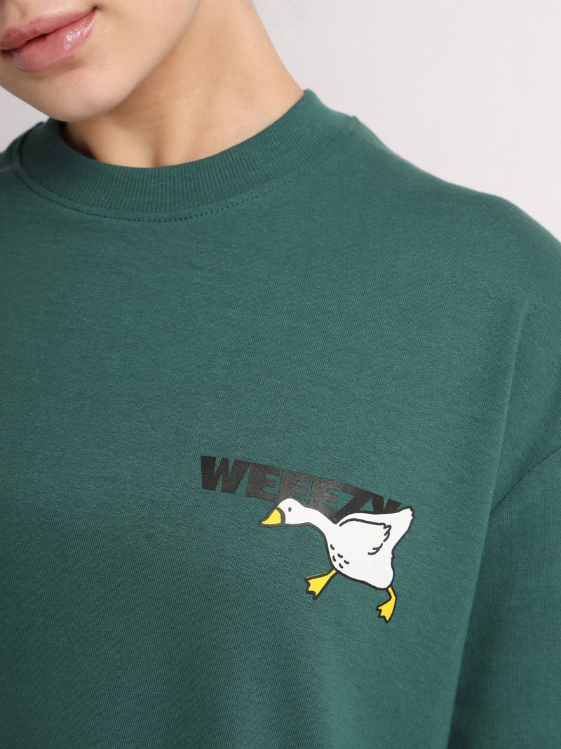 Silly Goose Oversized T-Shirt Model view | Weezy