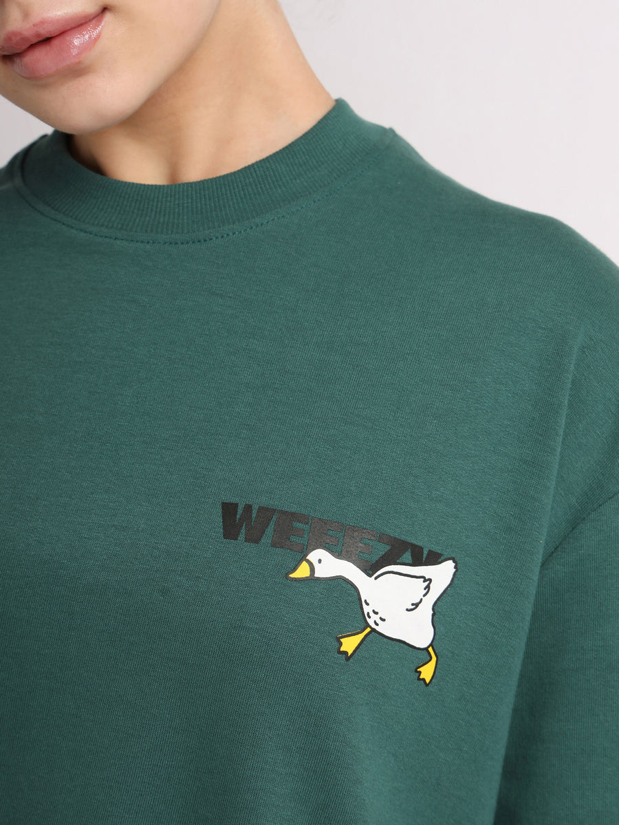Silly Goose Oversized T-Shirt Model view | Weezy
