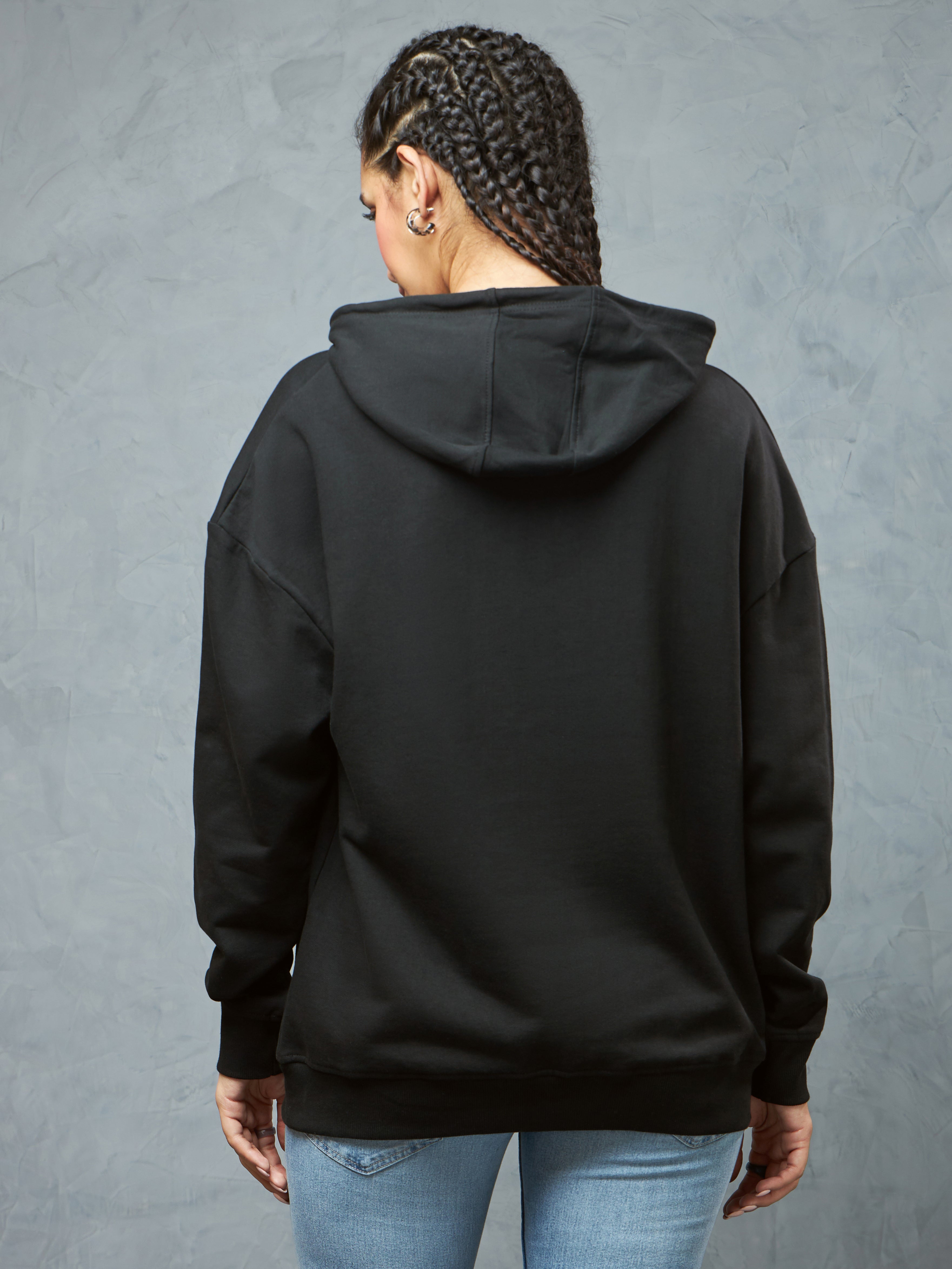 Jet Black Machina Hoodie