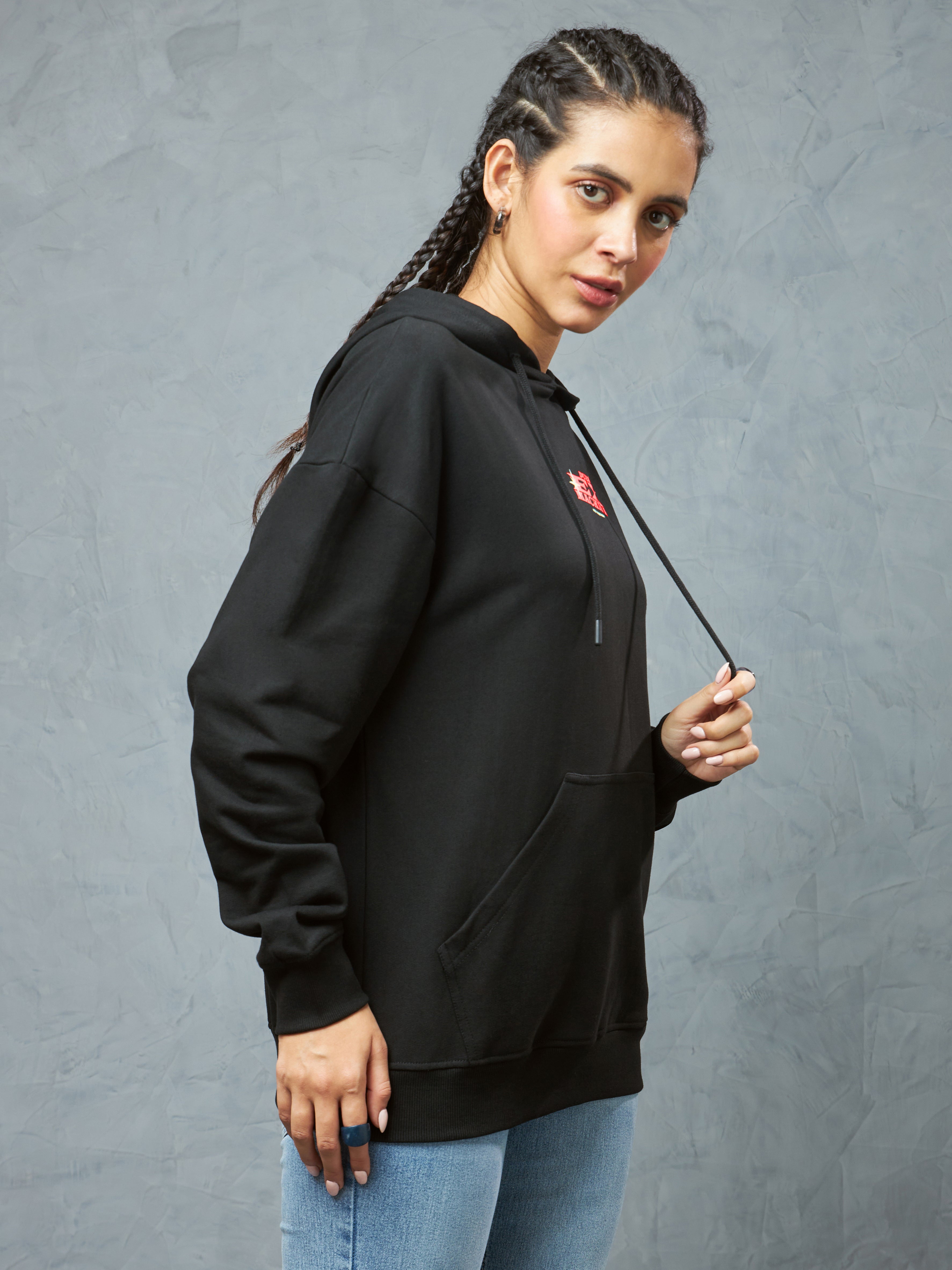 Jet Black Machina Hoodie