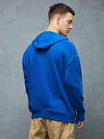 Royal Blue Vivid Hoodie Side view | Weezy