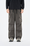 Ash Grey Utility Cargo Pants