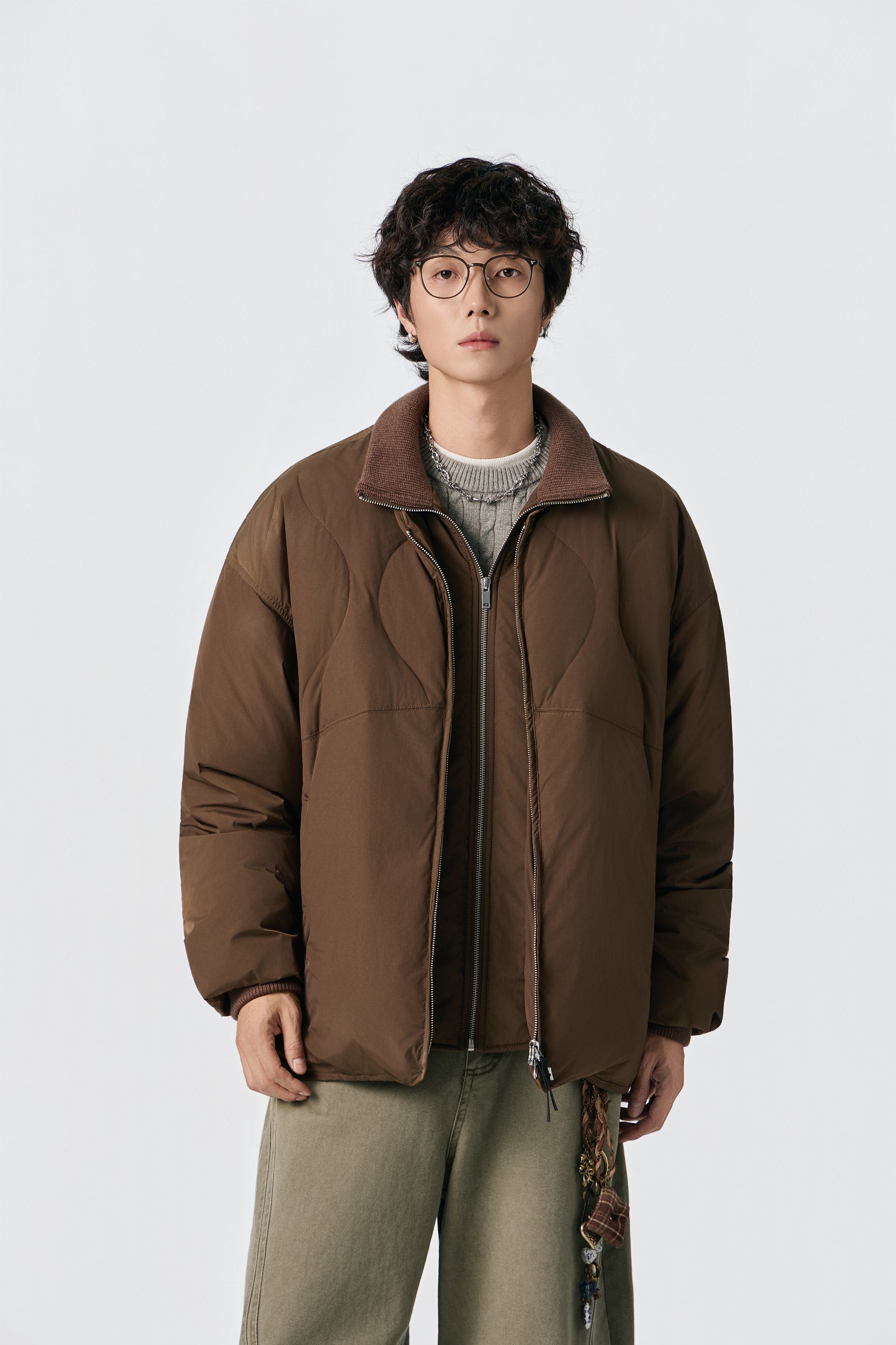 Canyon Dual-Tone Parka Jacket