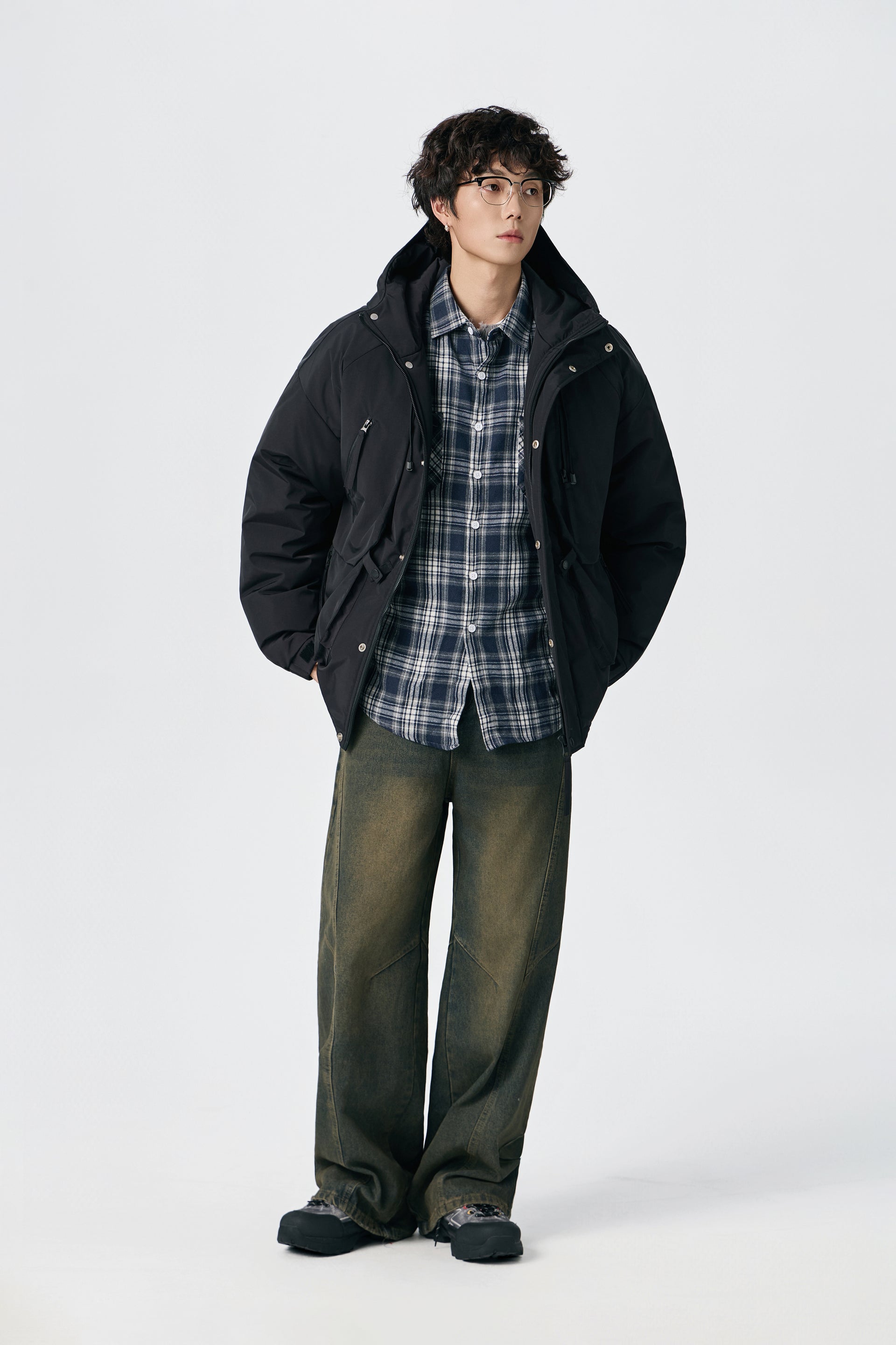 Midnight Terrain Hooded Parka Jacket