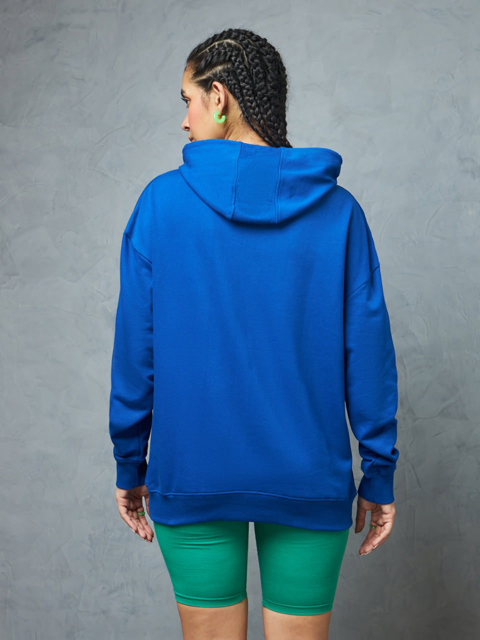 Premium Royal Blue Oversized Hoodie