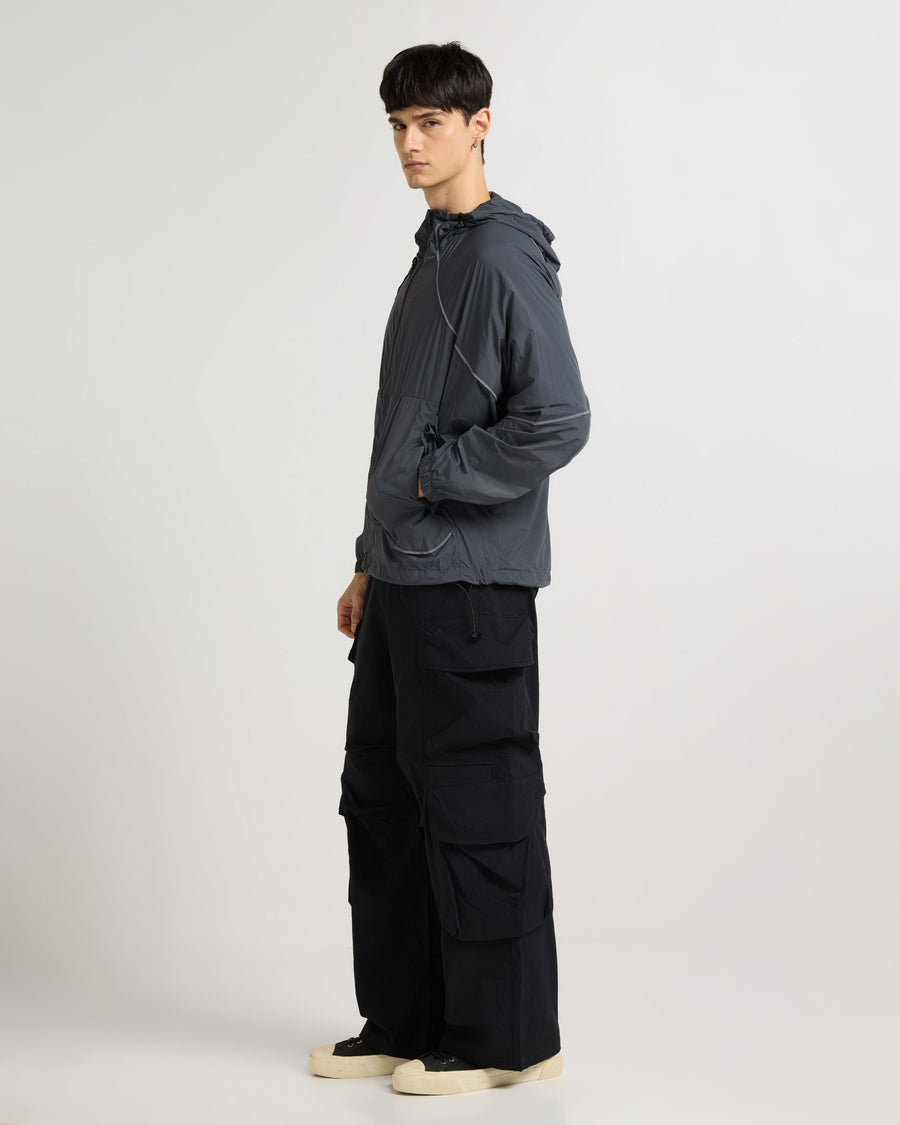 Graphite Shadow UV Protection Jacket Detail view | Weezy