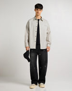 Relaxed Button Up White Shirt Back view | Weezy