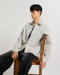Relaxed Button Up White Shirt