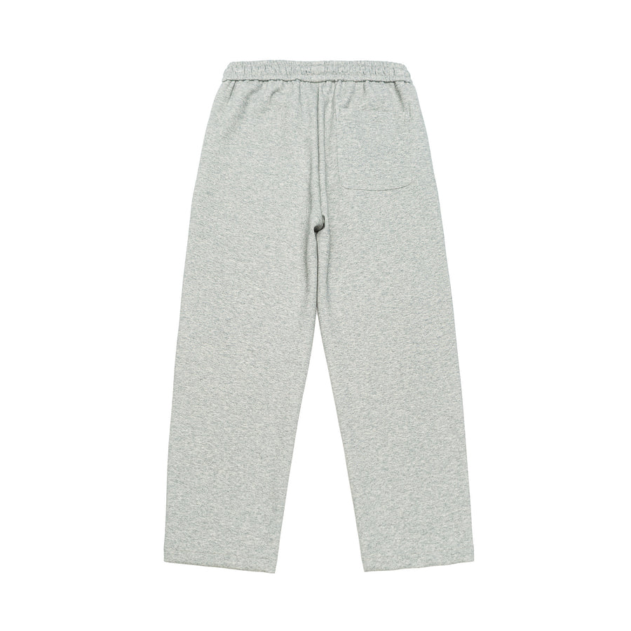 Grey Micro-Rib Trousers Back view | Weezy