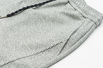 Grey Micro-Rib Trousers Flat lay | Weezy