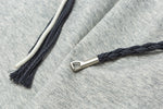 Grey Micro-Rib Trousers View 9 | Weezy