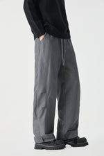 Grey Barrel Pants Back view | Weezy