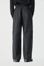 Jet Black Barrel Pants View 10 | Weezy
