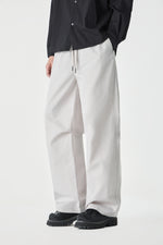 White barrel pants Back view | Weezy