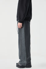 Noir Pillar Sweatpants Side view | Weezy