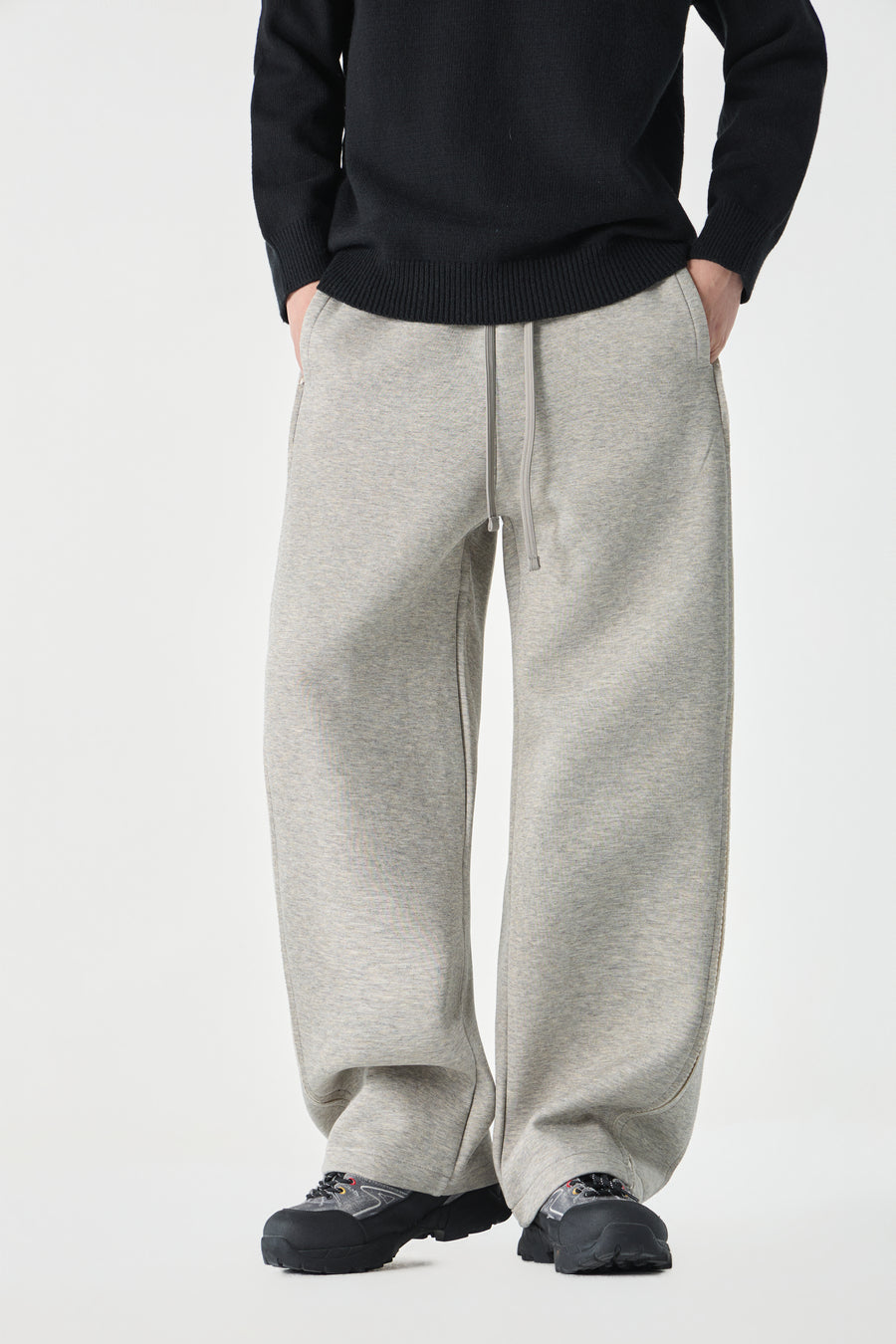 Slate Pillar Sweatpants Lifestyle view | Weezy