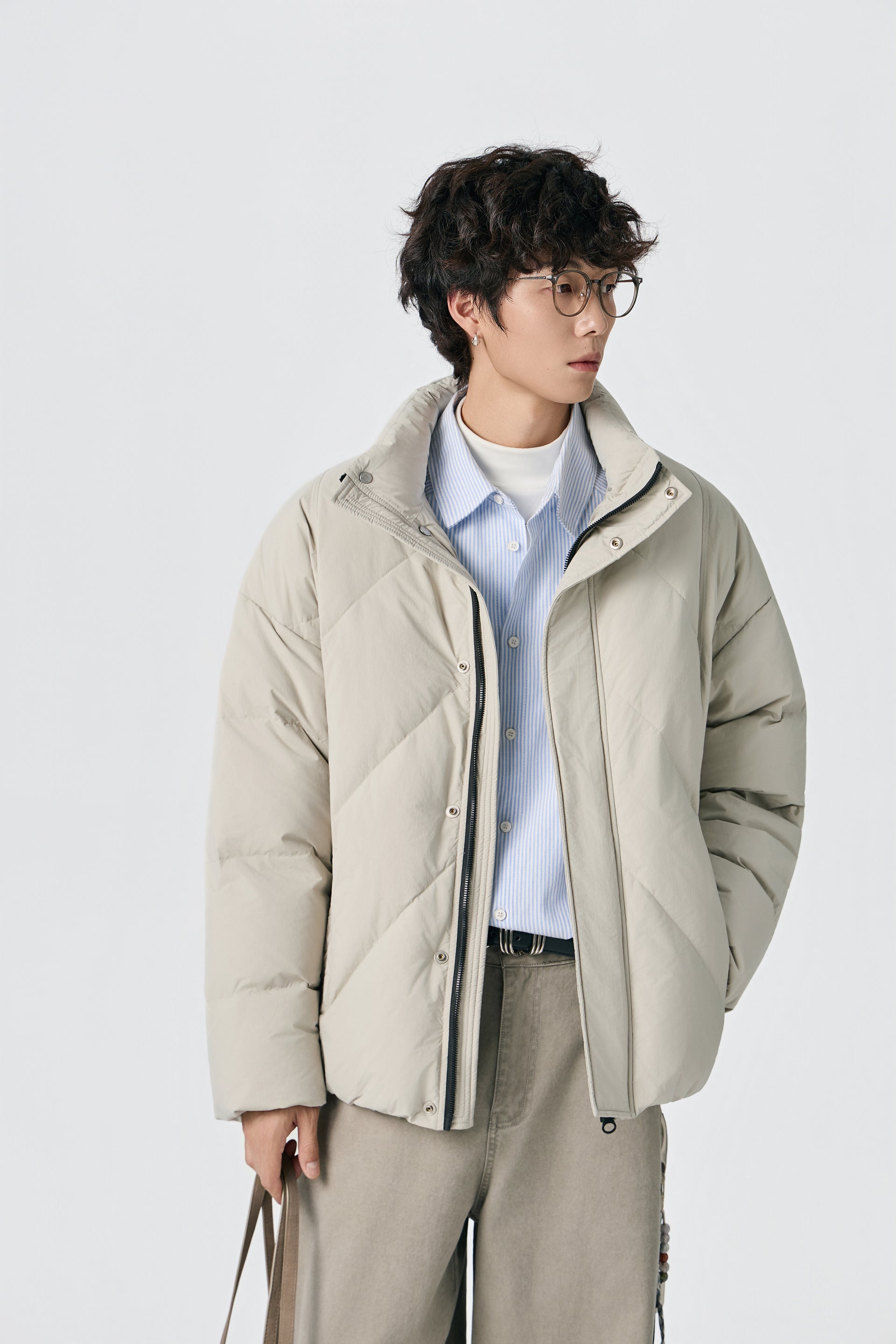 Under Control Creamridge Quilt Jacket