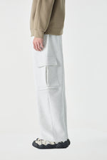 White Cargo Sweatpants Lifestyle view | Weezy