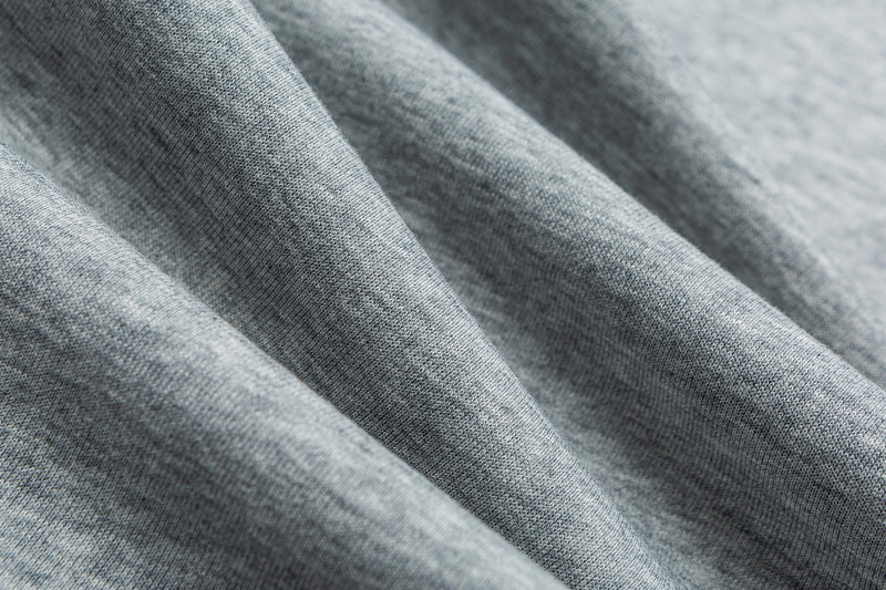 Embroidered Grey Sweatpants Model view | Weezy