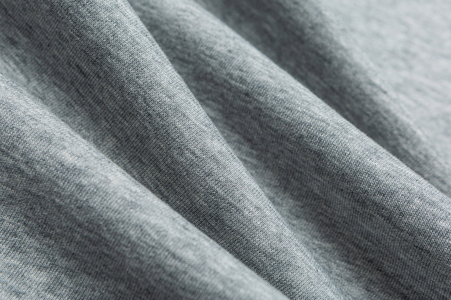 Embroidered Grey Sweatpants Model view | Weezy
