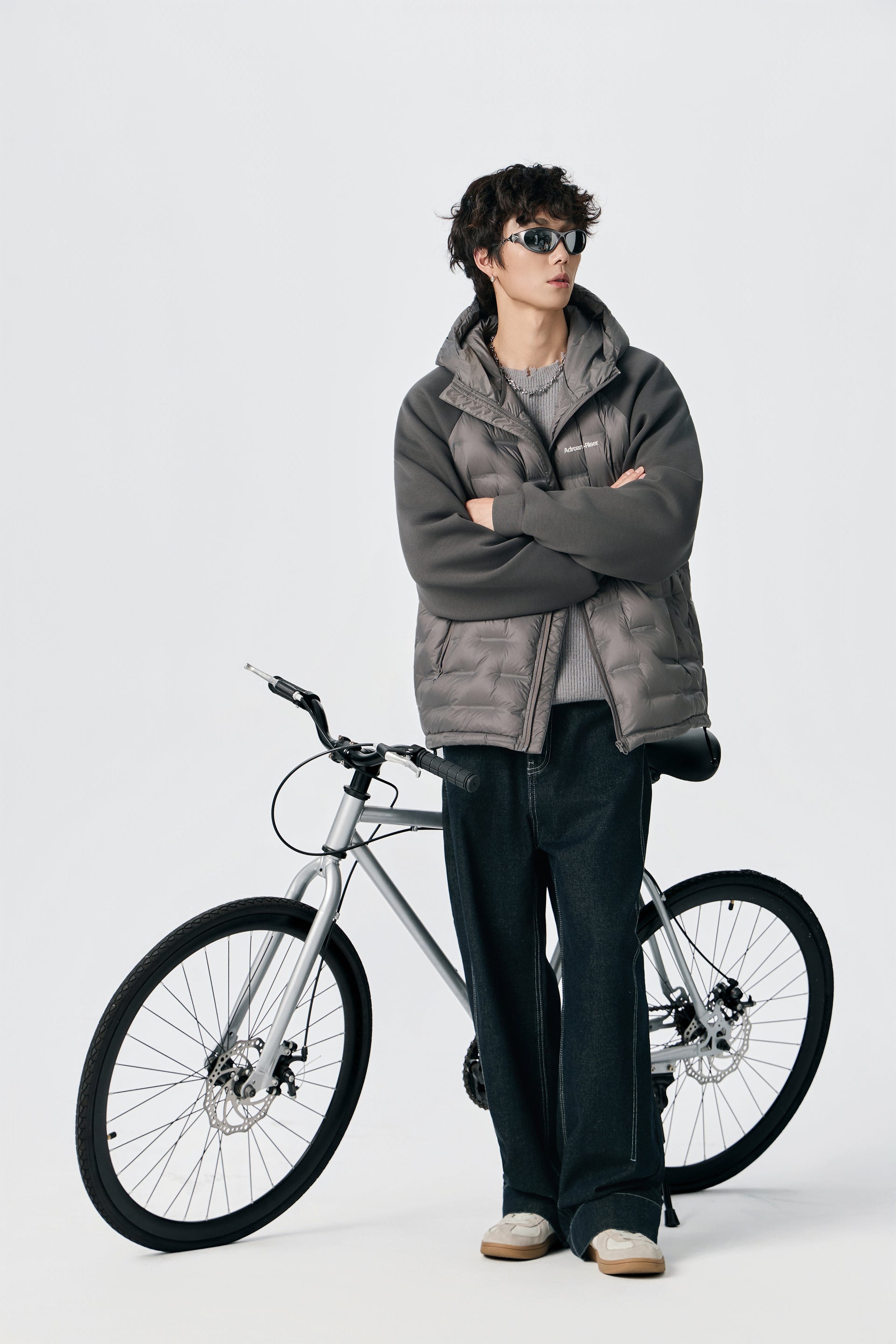 Matte Grey Urban Ridge Flex Jacket