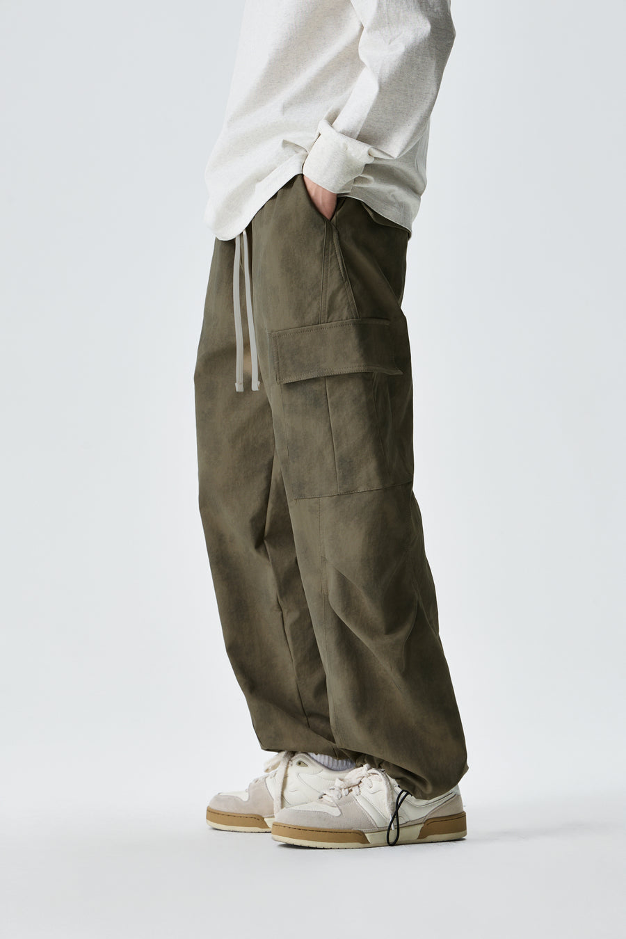 Shadow Walker Utility Cargo Pants Back view | Weezy