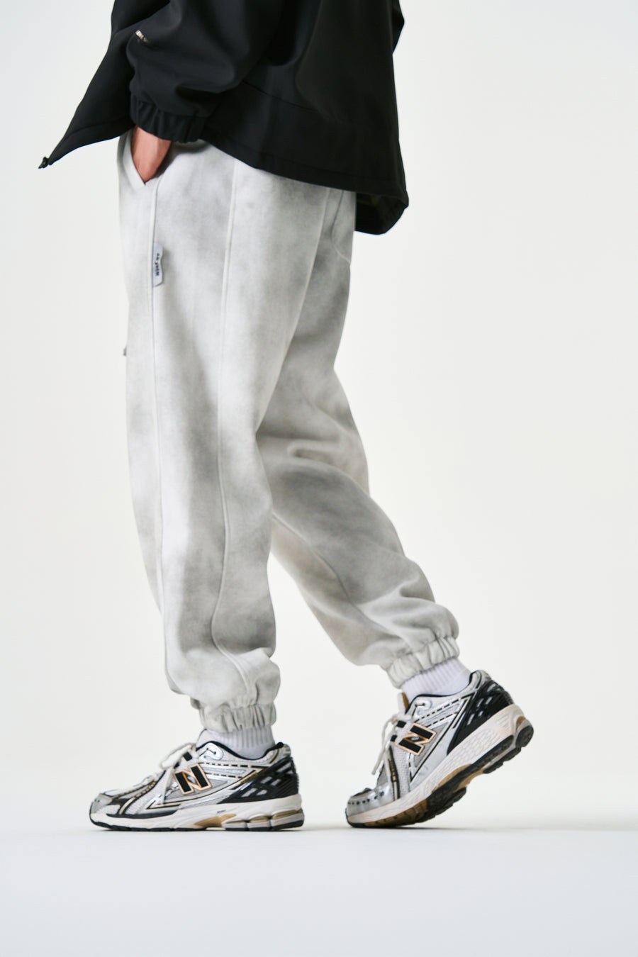 Lunar Washed Jogger Pants Back view | Weezy