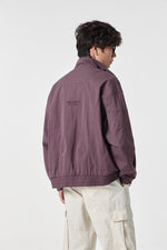 Mulberry Monolith Overshirt Close-up | Weezy