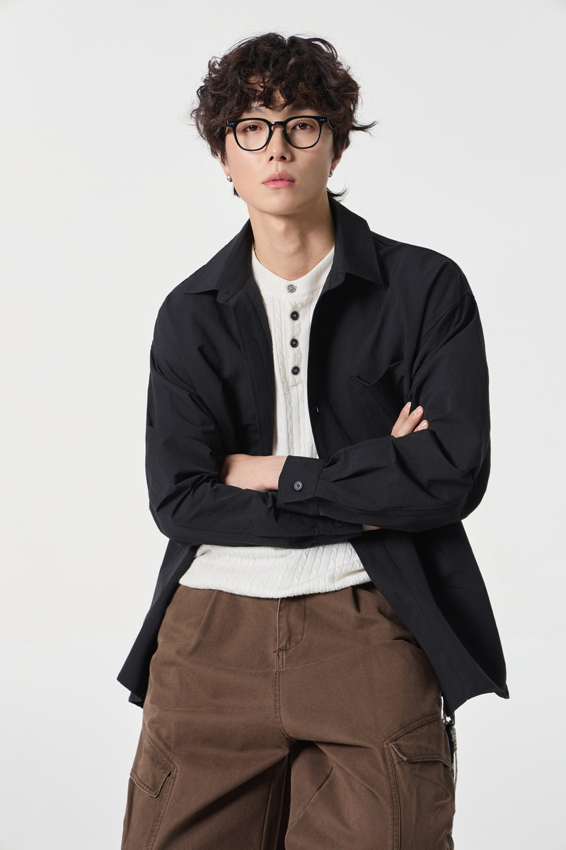 Night Drift Overshirt Front view | Weezy