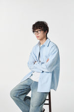 Sky Drift Overshirt: Side view | Weezy