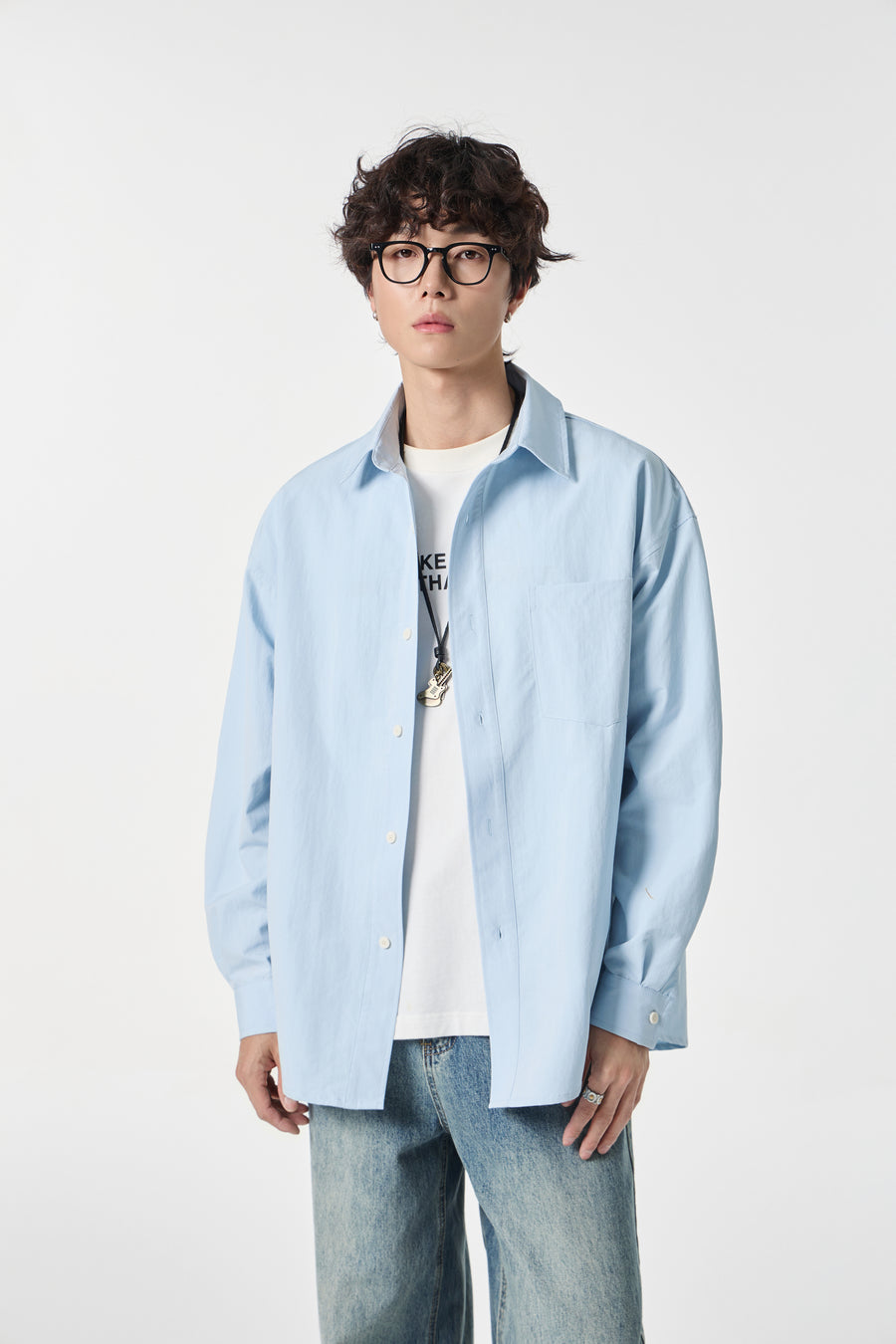 Sky Drift Overshirt: Back view | Weezy
