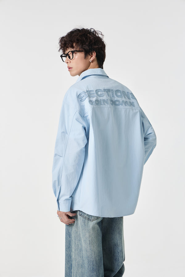 Sky Drift Overshirt: Front view | Weezy