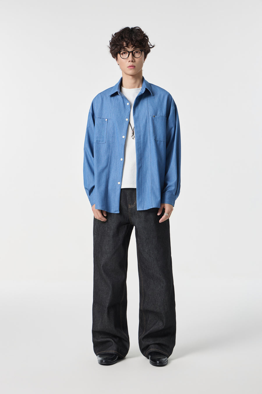 Ocean-Wash Paneled Shirt View 14 | Weezy