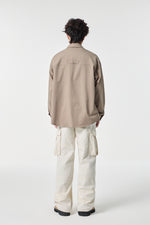 Beige Clean Field Overshirt View 12 | Weezy