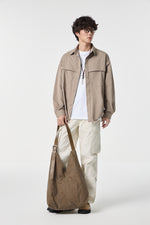 Beige Clean Field Overshirt View 10 | Weezy