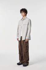 White Nomad Utility Shirt View 12 | Weezy