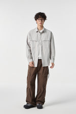 White Nomad Utility Shirt View 9 | Weezy