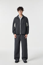 Black Modern Workwear Bomber Flat lay | Weezy