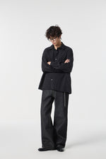 Black Textured Air Shirt Lifestyle view | Weezy