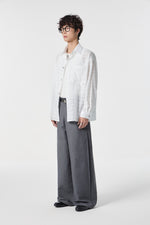 White Textured Air Shirt View 9 | Weezy