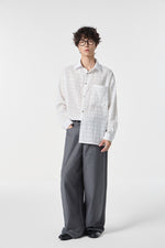 White Textured Air Shirt View 11 | Weezy