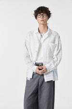 White Textured Air Shirt View 13 | Weezy
