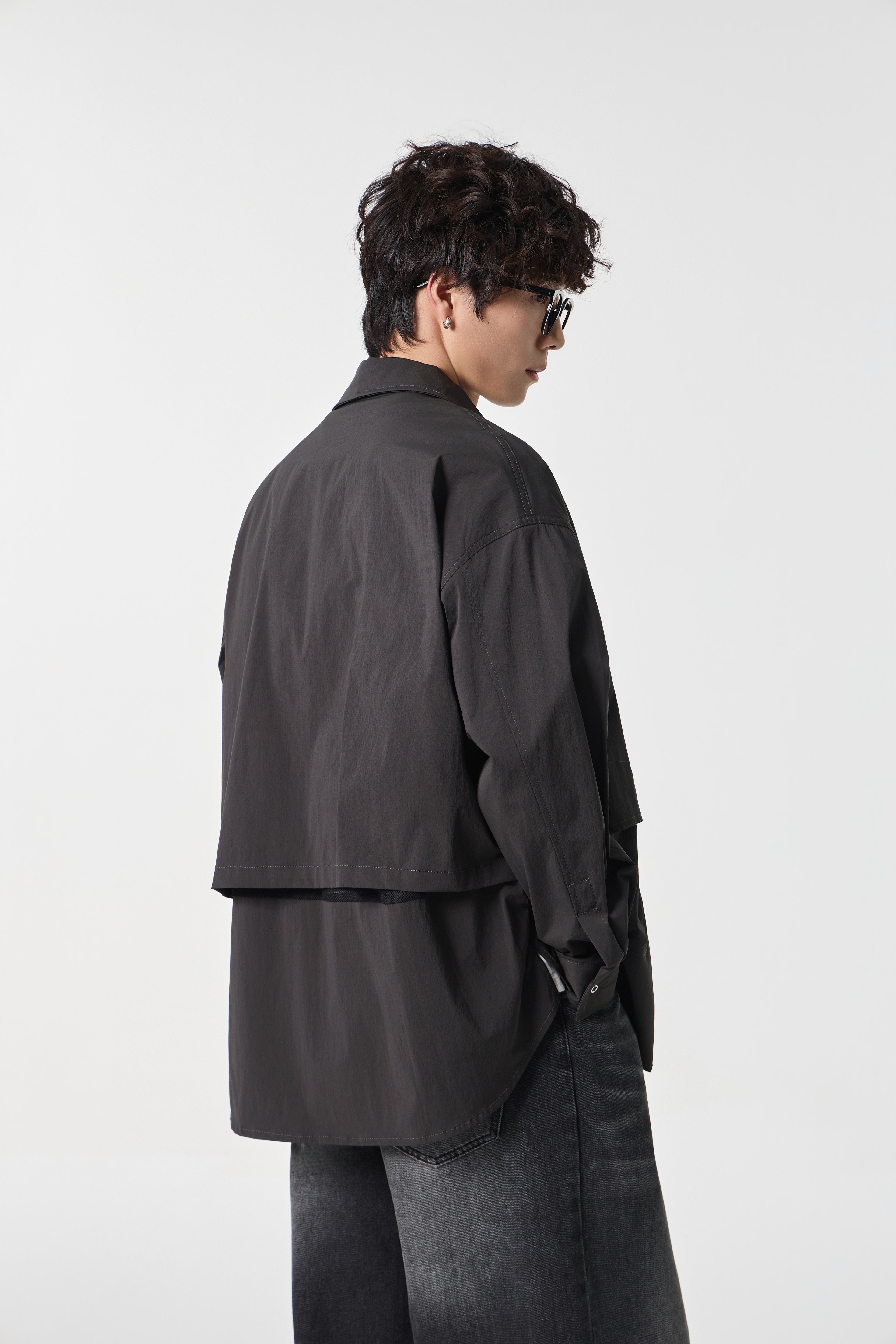 Black Urban Modular Jacket View 10 | Weezy
