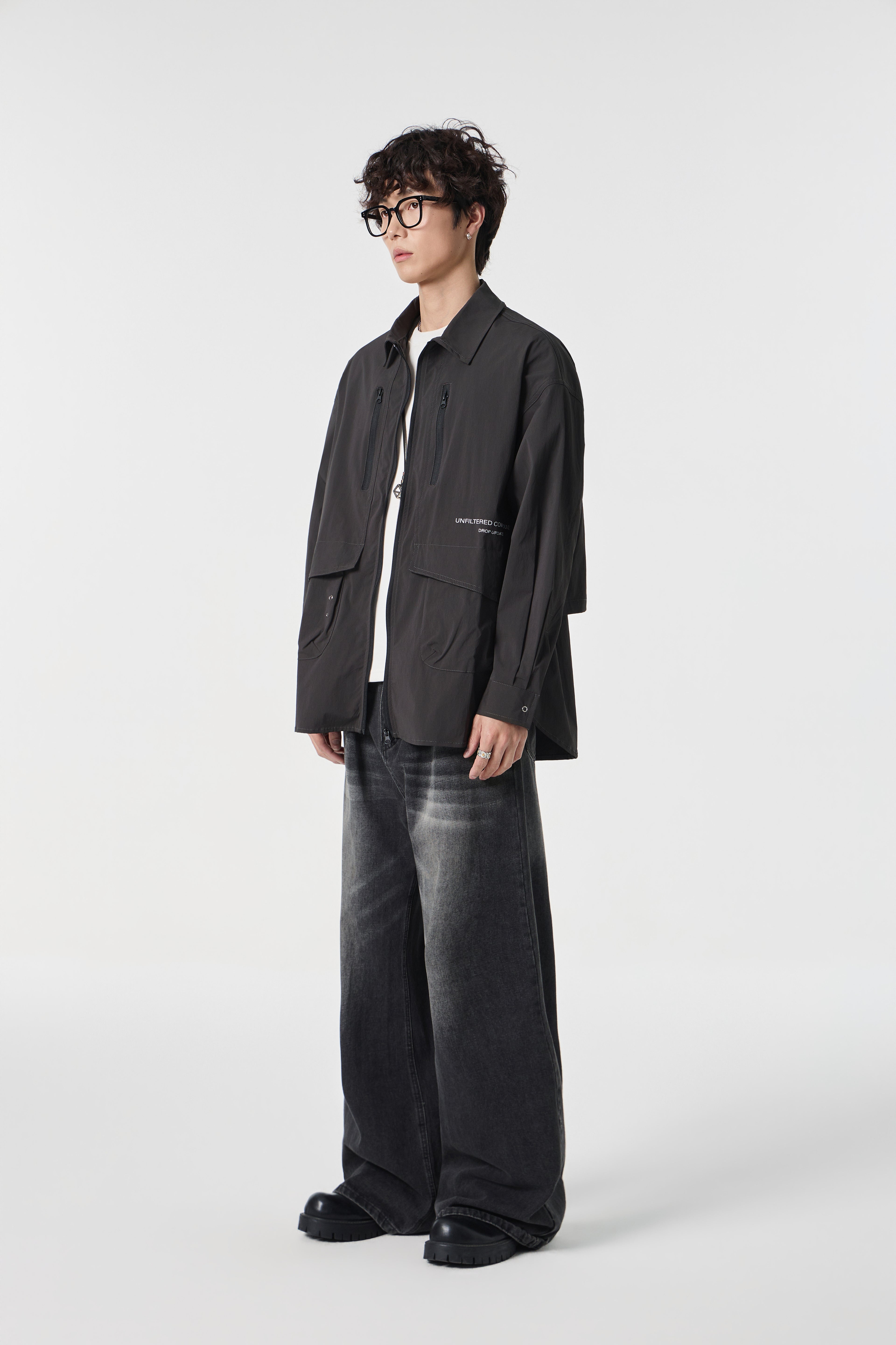 Black Urban Modular Jacket View 12 | Weezy