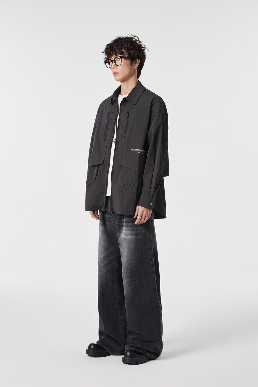 Black Urban Modular Jacket View 12 | Weezy