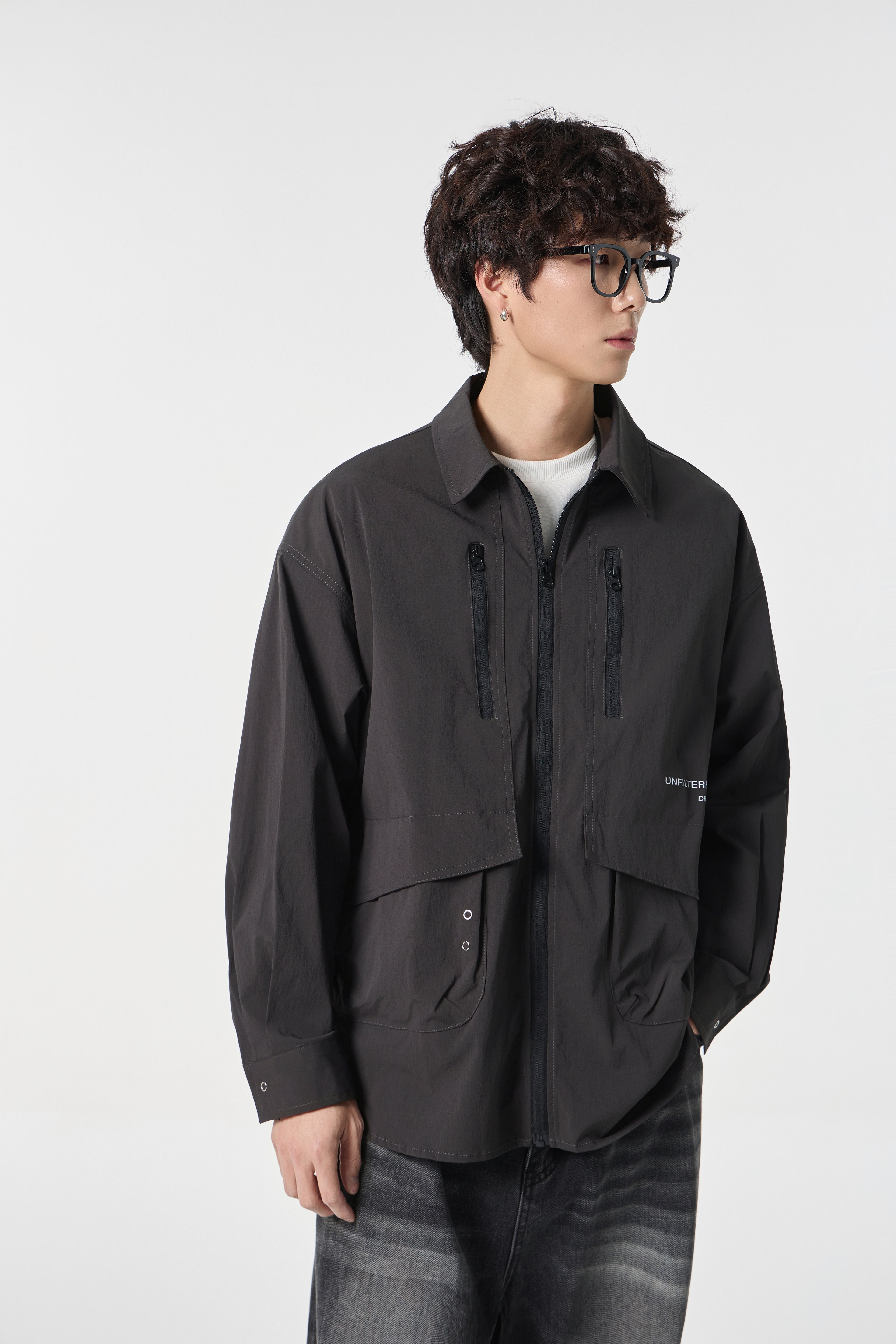 Black Urban Modular Jacket Lifestyle view | Weezy