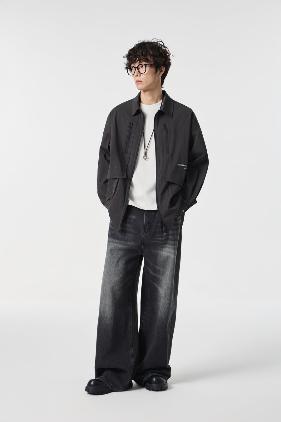 Black Urban Modular Jacket View 9 | Weezy